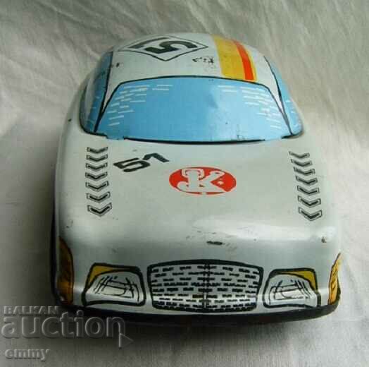 Old tin toy car trolley taxi "Foreign" taxi with price 13.00 BGN | € 6.65 Old tin toy car trolley taxi "Foreign" taxi with price 13.00 BGN | € 6.65