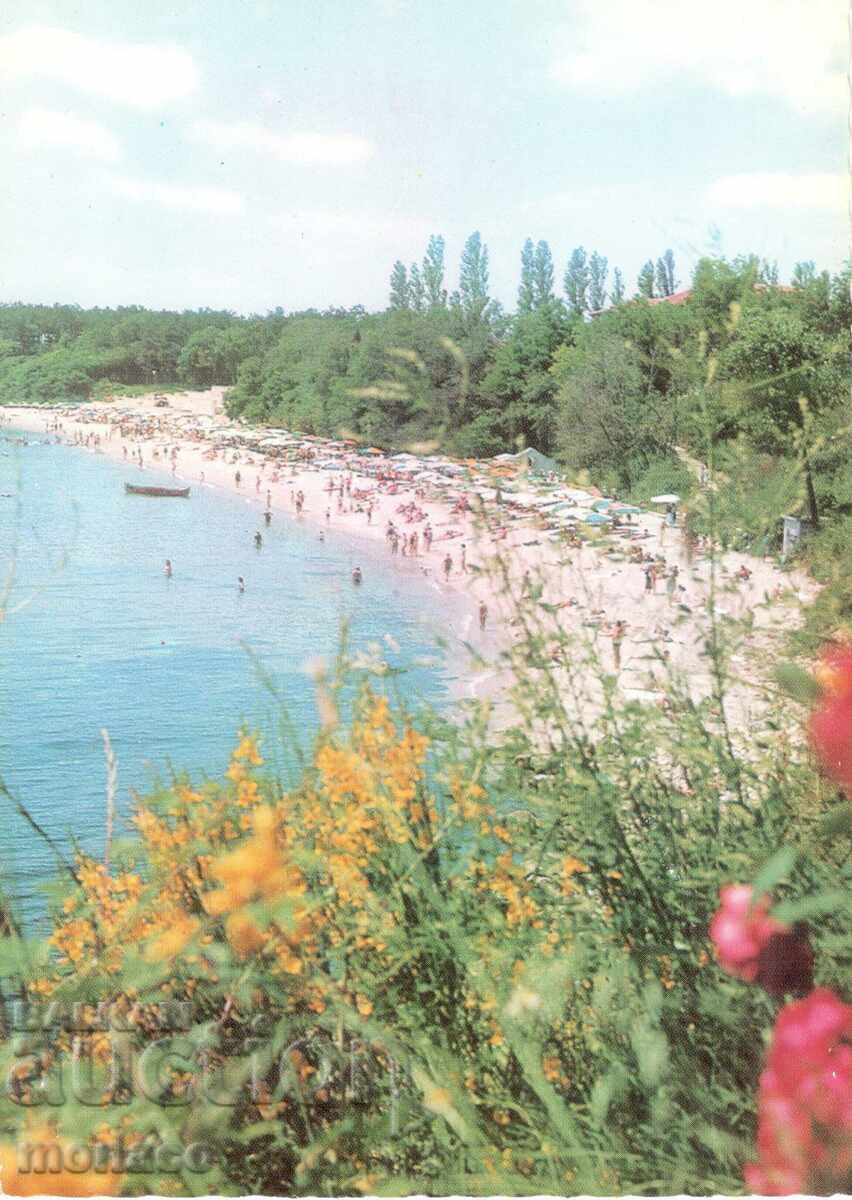Παλιά καρτ ποστάλ - Druzhba Resort, παραλία