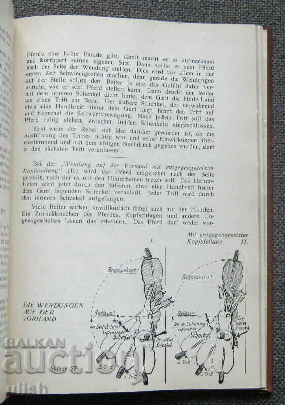 Delivery of Reitlehre - Wilhelm Museler - Riding Training 1933 Delivery of Reitlehre - Wilhelm Museler - Riding Training 1933