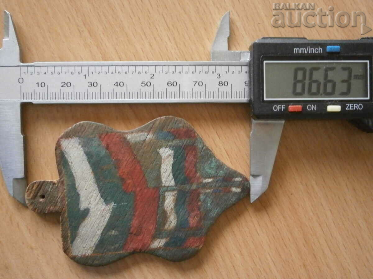 wooden token card officer's club DNA KINGDOM OF BULGARIA - 5