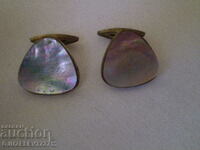 old mexican mother-of-pearl cufflinks