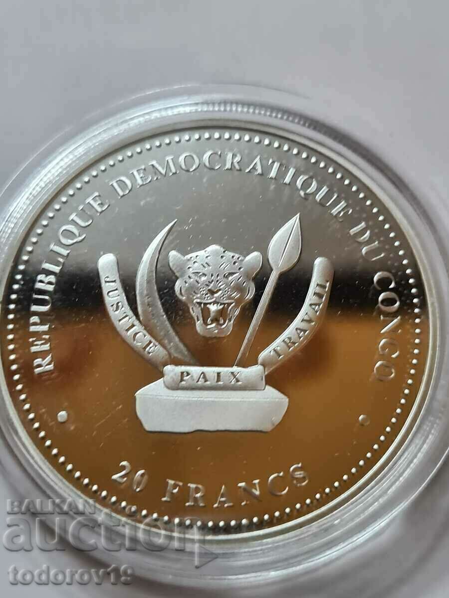 Delivery of 1 oz Silver Giants Ice Age-Hyena 2020 Delivery of 1 oz Silver Giants Ice Age-Hyena 2020