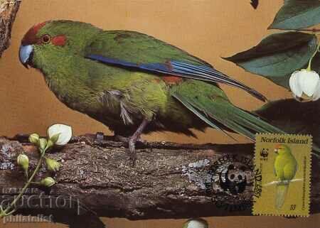 Delivery of Norfolk 1987 - 4 cards Maximum - WWF Delivery of Norfolk 1987 - 4 cards Maximum - WWF