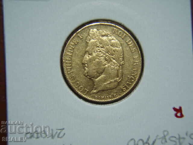 20 franci 1834 L Franța (20 franci Franța) - AU (aur) - 6