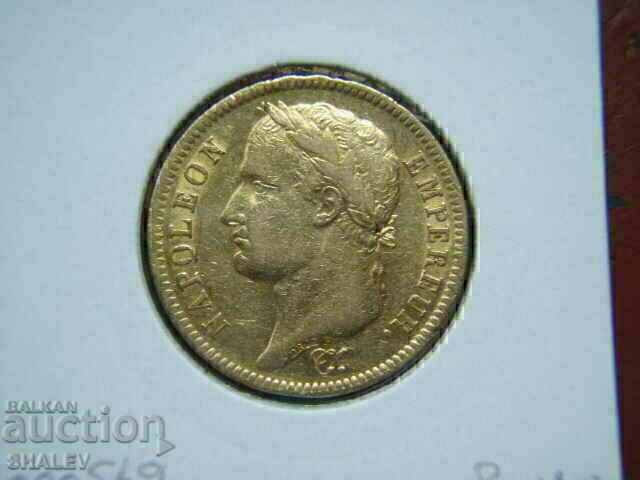 40 de franci 1812 A Franța (Franța) - XF/AU (aur) - 5 40 de franci 1812 A Franța (Franța) - XF/AU (aur) - 5