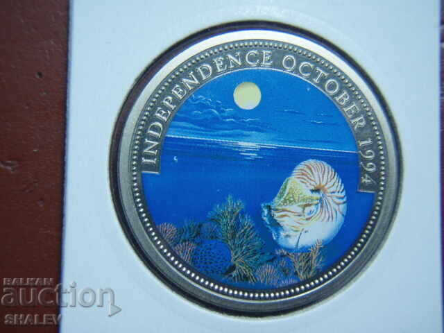 1 Dollar 1994 Palau (1 dollar Palau) - Proof /with colorization/ - 5 1 Dollar 1994 Palau (1 dollar Palau) - Proof /with colorization/ - 5