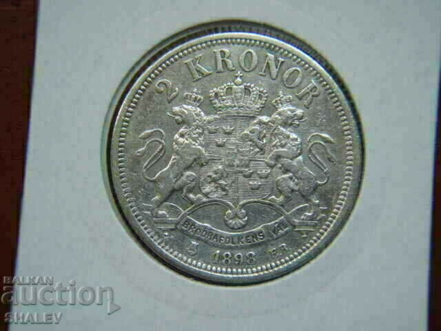 2 Kronor 1898 Sweden - XF/AU with price 188.89 BGN | € 96.58 2 Kronor 1898 Sweden - XF/AU with price 188.89 BGN | € 96.58