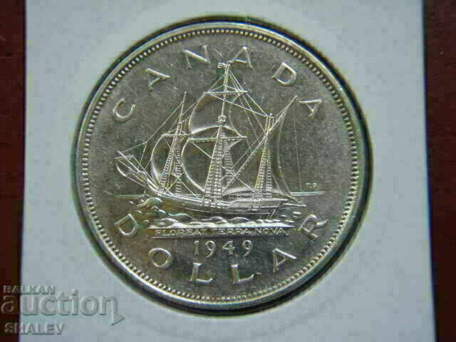 1 Dollar 1949 Canada - AU with price 89.89 BGN | € 45.96