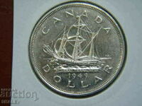 1 dolar 1949 Canada - AU