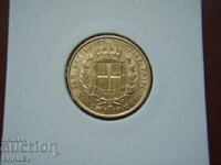 20 Lire 1847 P Sardinia / Italy (Sardinia) - AU (gold)
