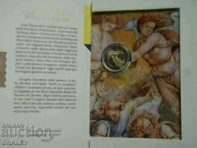 2 Euro 2023 San Marino "Signoreli" /San Marino/ 2 - (2 euros) with price 92.89 BGN | € 47.49 2 Euro 2023 San Marino "Signoreli" /San Marino/ 2 - (2 euros) with price 92.89 BGN | € 47.49