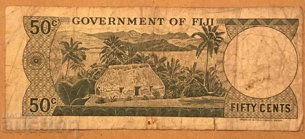 Fiji 50 cents 1969 Queen Elizabeth with price 25.00 BGN | € 12.78 Fiji 50 cents 1969 Queen Elizabeth with price 25.00 BGN | € 12.78