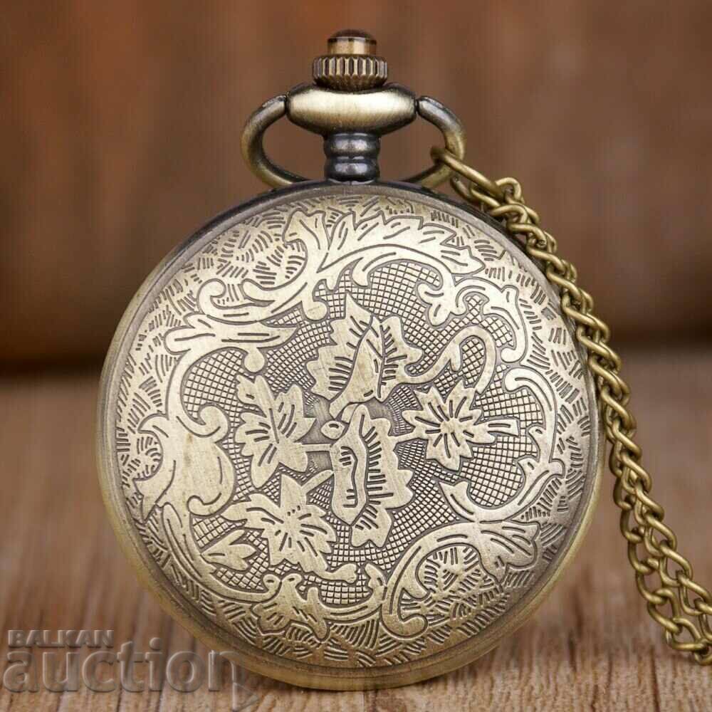 Auction New Pocket Watch with Truck Large Truck Circulation Highway Auction New Pocket Watch with Truck Large Truck Circulation Highway