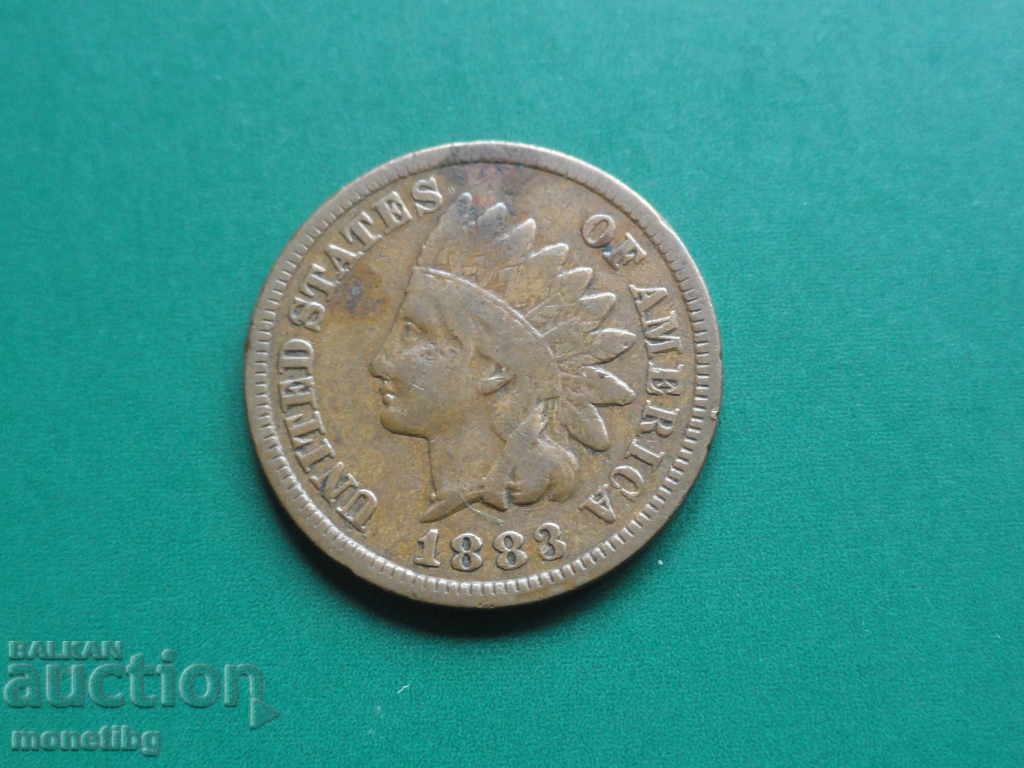 Licitație SUA 1883г. - 1 cent Licitație SUA 1883г. - 1 cent