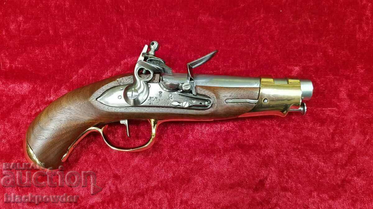 Кремъчен пистолет 1814 г., копие, реплика, пушка, пистолет