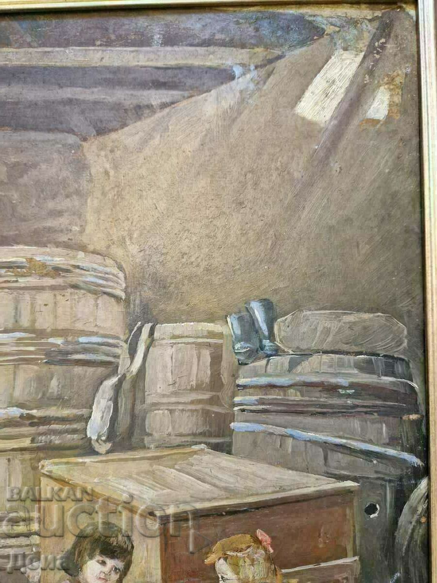 Auction Dimitar Dimitrov painting 1920. Auction Dimitar Dimitrov painting 1920.