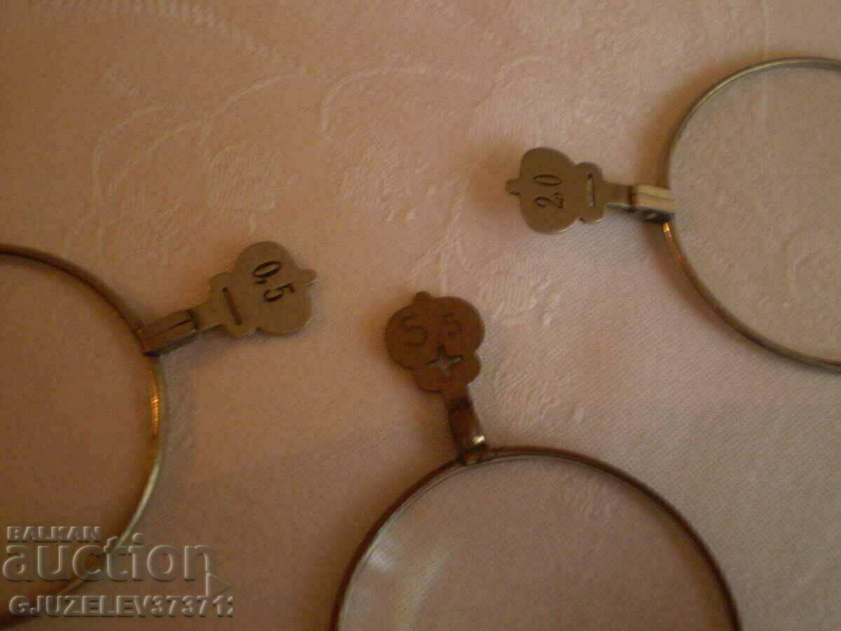 Δημοπρασία ΣΠΑΝΙΟ ΣΕΤ Οφθαλμολογίας Αντίκα, Φακοί