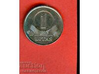 LITHUANIA LITHUANIA 1 Litas issue - issue 2002 NEW UNC