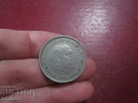 1957 25 pesetas FRANKO star 64