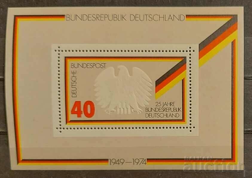 Germany 1974 Anniversary/Birds/Coats of Arms Block MNH