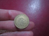 1966 1 peseta FRANKO star 73