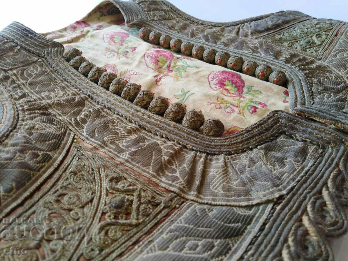 EXCEPTIONAL BEAUTIFUL OTTOMAN EMBROIDERED VEST, WAISTCOAT - 6 EXCEPTIONAL BEAUTIFUL OTTOMAN EMBROIDERED VEST, WAISTCOAT - 6