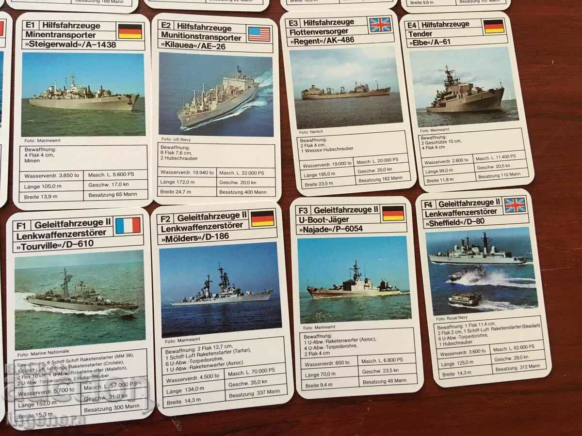 MAPS ILLUSTRATIVE - MILITARY SHIPS TECH. DATA - 6 MAPS ILLUSTRATIVE - MILITARY SHIPS TECH. DATA - 6