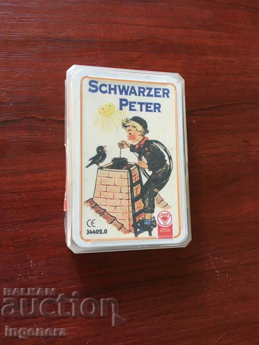 CARDURI „BLACK PETER” GERMANIA cu preț 38.00 BGN | € 19.43 CARDURI „BLACK PETER” GERMANIA cu preț 38.00 BGN | € 19.43