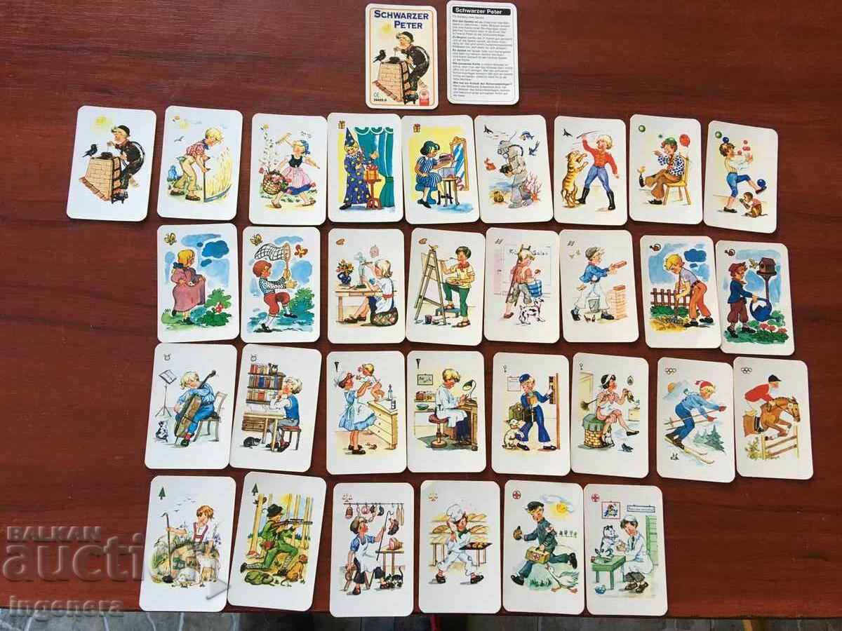 "BLACK PETER" CARDS GERMANY