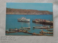 Черноморец пристанището лодки 1975  К 369