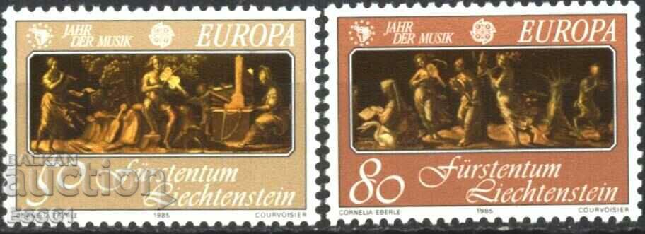 Чисти марки Европа СЕПТ 1985 от Лихтенщайн