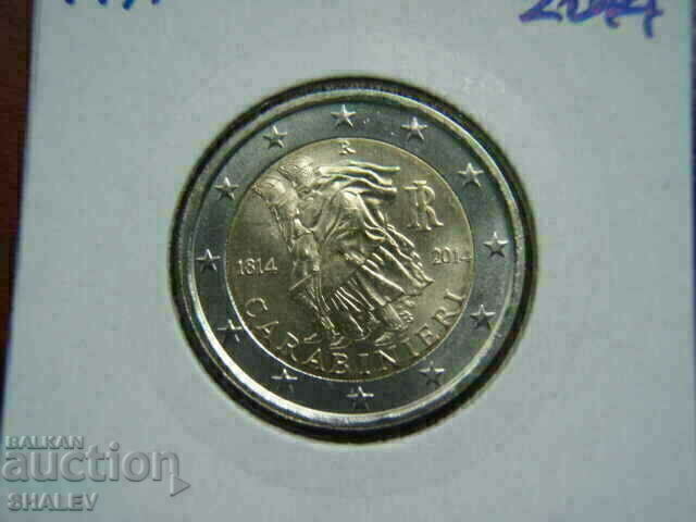 Auction  2 euro 2014 Italy "Carabinieri" (2) /Italy/ - Unc (2 euro)