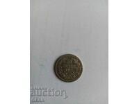 монета  50 стотинки 1912 г