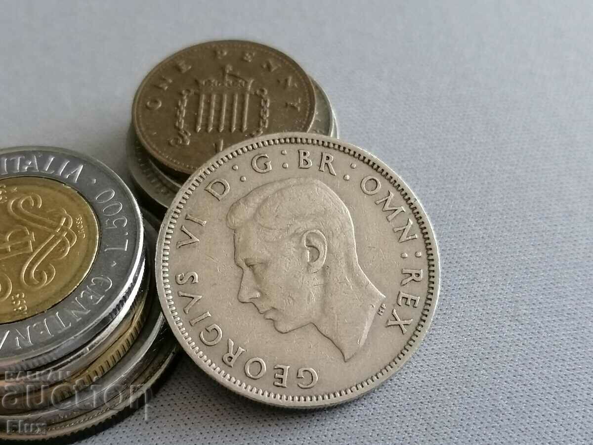 Coin - United Kingdom - 2 shillings | 1947 with price 2.75 BGN | € 1.41 Coin - United Kingdom - 2 shillings | 1947 with price 2.75 BGN | € 1.41