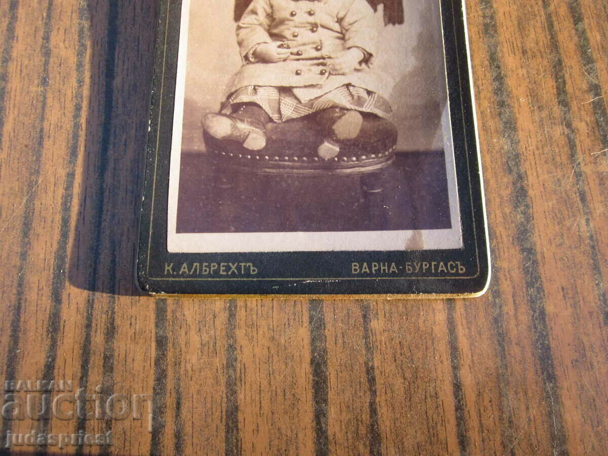 Auction Kingdom of Bulgaria vintage photo baby cardboard Varna Burgas Auction Kingdom of Bulgaria vintage photo baby cardboard Varna Burgas