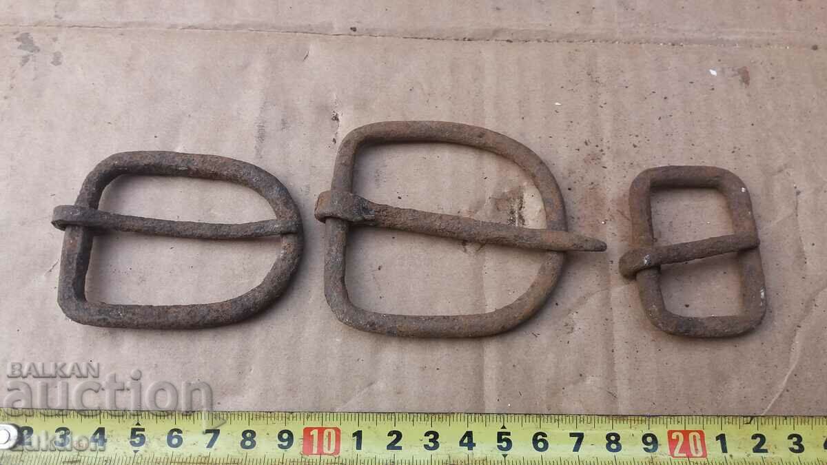 SET OF 3 FORGED BUCKLES with price 3.99 BGN | € 2.04 SET OF 3 FORGED BUCKLES with price 3.99 BGN | € 2.04