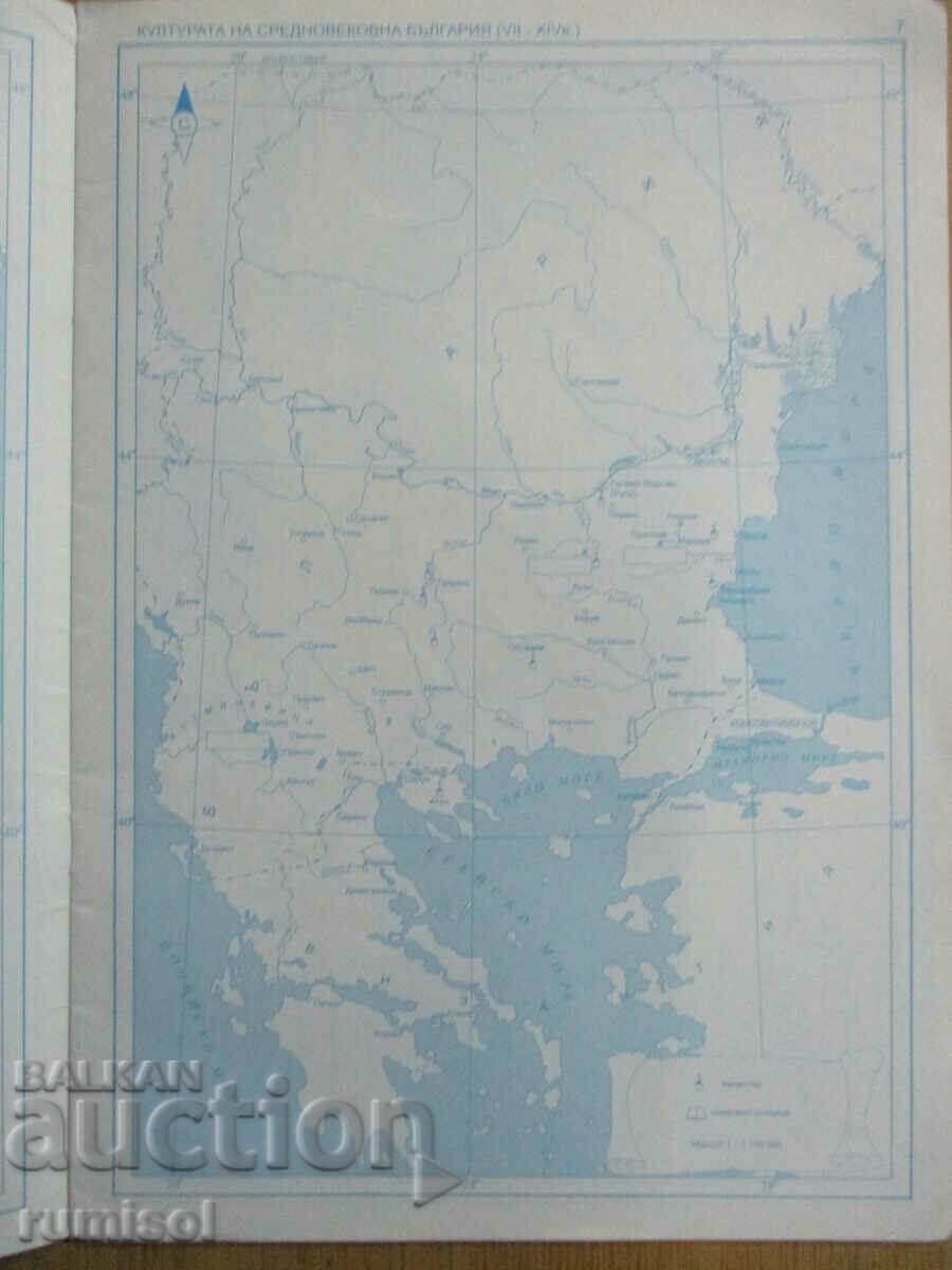Licitație Hărți de contur și sarcini despre istorie și civilizație - 11-12 kl.