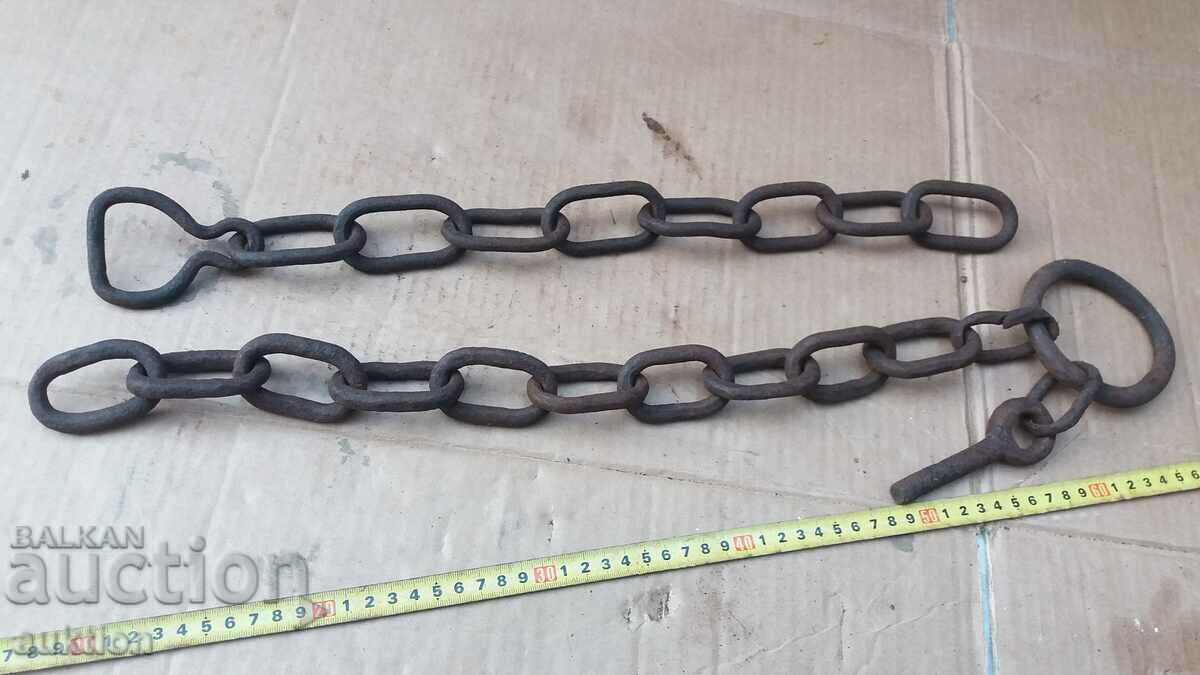 SET OF TWO FORGED CHAIN SHACKLES - REVIVAL with price 7.99 BGN | € 4.09 SET OF TWO FORGED CHAIN SHACKLES - REVIVAL with price 7.99 BGN | € 4.09