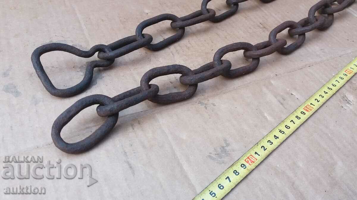 SET OF TWO FORGED CHAIN SHACKLES - REVIVAL - 6 SET OF TWO FORGED CHAIN SHACKLES - REVIVAL - 6