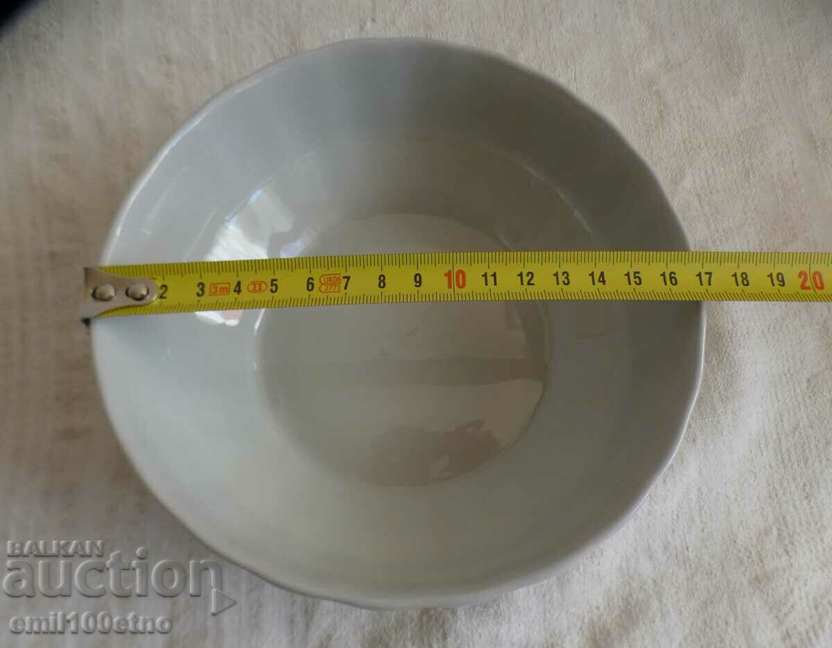 Small salad bowl, old Bulgarian porcelain - 6 Small salad bowl, old Bulgarian porcelain - 6