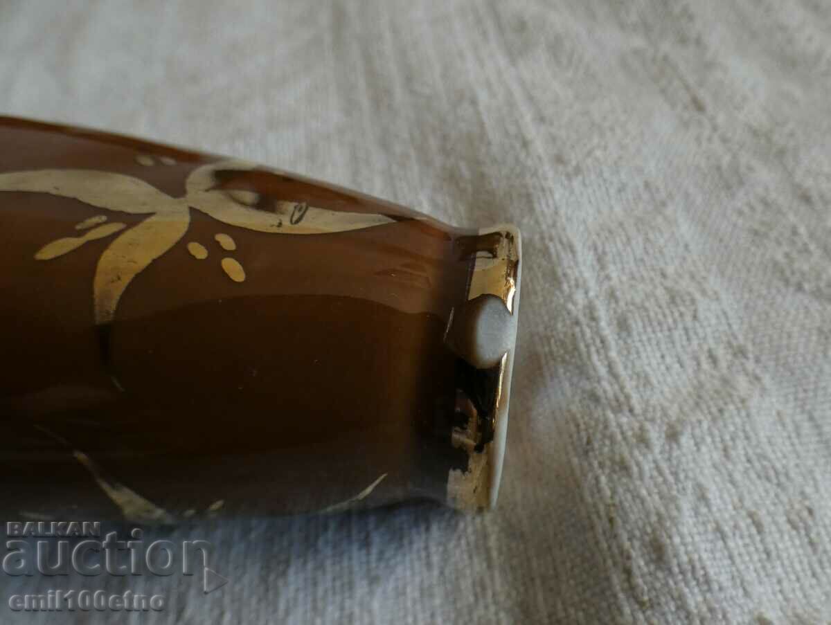 Auction Service for heated brandy jug with 5 cups old Bulgarian porcelain Auction Service for heated brandy jug with 5 cups old Bulgarian porcelain