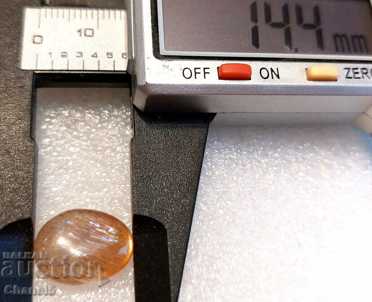 NATURAL SUNSTONE - INDIA - (524) - 5 NATURAL SUNSTONE - INDIA - (524) - 5