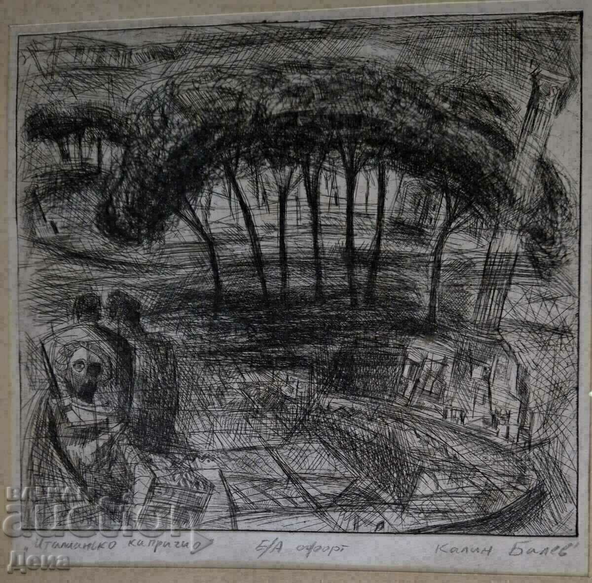 Γραφικά Kalin Ballev με τιμή 90.00 BGN | € 46.02