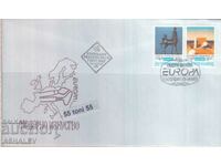 1993. Europe - Modern Art 2 stamps- FDC