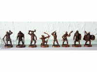 KINDER SURPRISE Metal figurines Kinder metal soldiers 8 pcs.