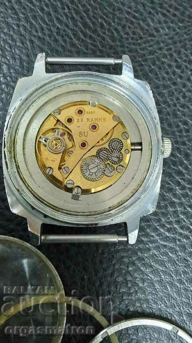 Ανδρικό ρολόι LUCH Poljot de lux 23 jewels