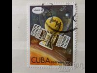 Postage stamp - Cuba, Stars, Space