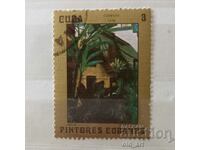 Timbră poștală - Cuba, Artă, Tablouri