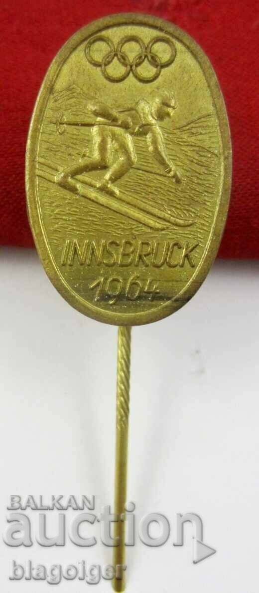 Auction Winter Olympics-Innsbruck-1964-Rare token Auction Winter Olympics-Innsbruck-1964-Rare token