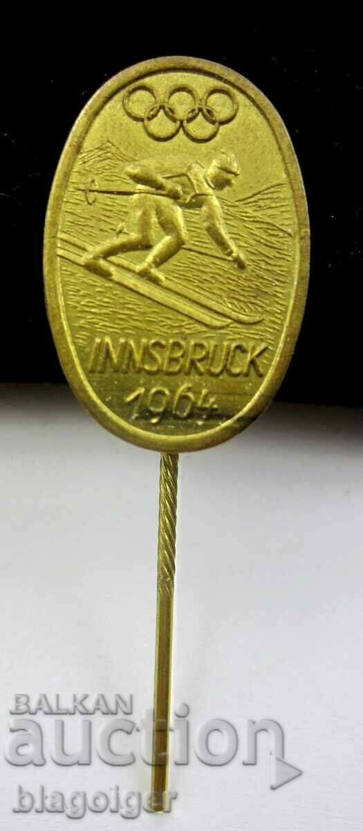 Winter Olympics-Innsbruck-1964-Rare token